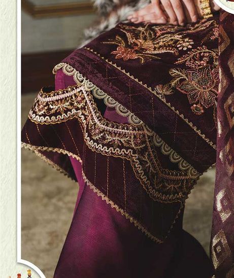 Rang Rasiya Tehwaar Luxury Velvet Wedding Collection'22 D#4 (MEHER UN NISA)