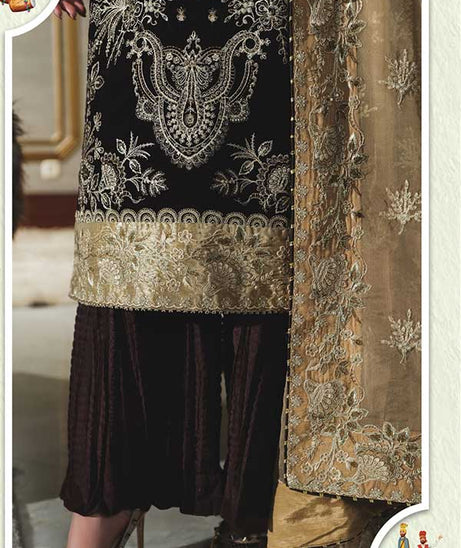 Rang Rasiya Tehwaar Luxury Velvet Wedding Collection'22 D#5 (BAKHTAWAR)