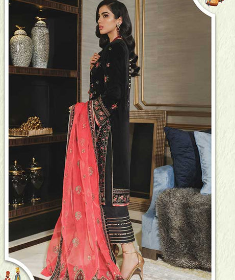 Rang Rasiya Tehwaar Luxury Velvet Wedding Collection'22 D#6 (GULMEENA)