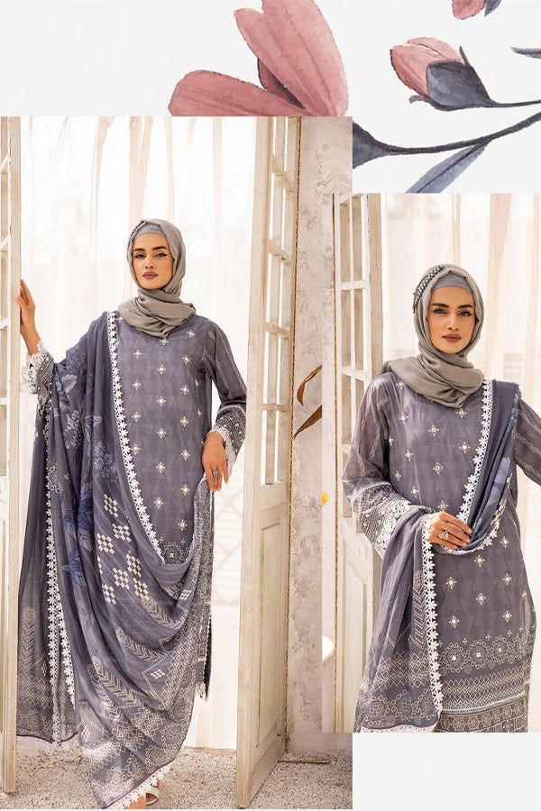 Ra Gul-e-Zarki Emb Shiffli`24 ZK#06