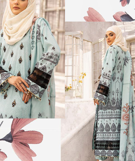 Ra Gul-e-Zarki Emb Shiffli`24 ZK#07