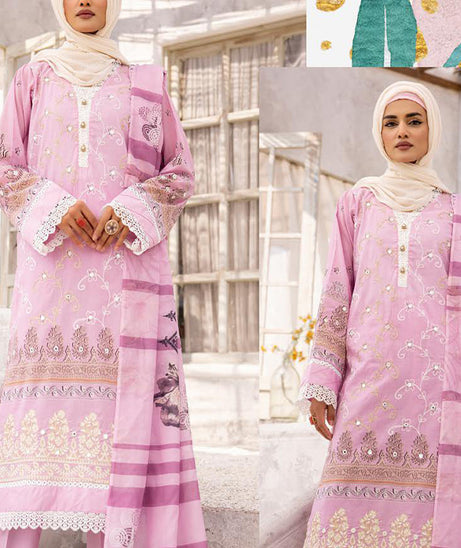 Ra Gul-e-Zarki Emb Shiffli`24 ZK#08