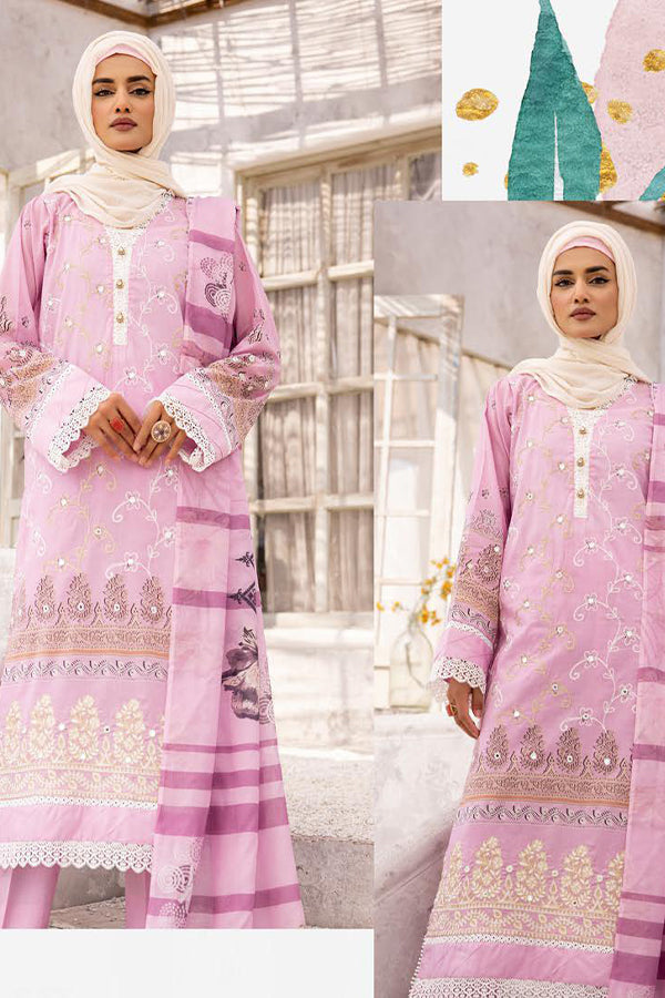 Ra Gul-e-Zarki Emb Shiffli`24 ZK#08