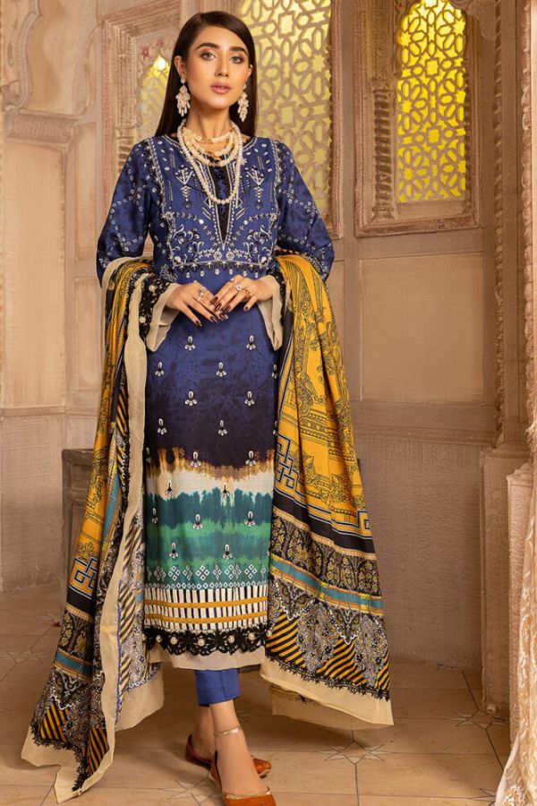 Raabi Emb Winter Collection'21 RB#3