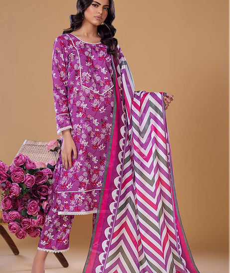 Rabea Digital Print Lawn'24 ST#1