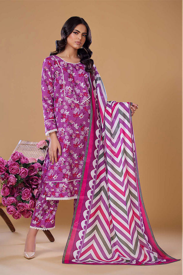 Rabea Digital Print Lawn'24 ST#1