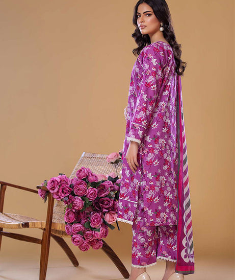 Rabea Digital Print Lawn'24 ST#1