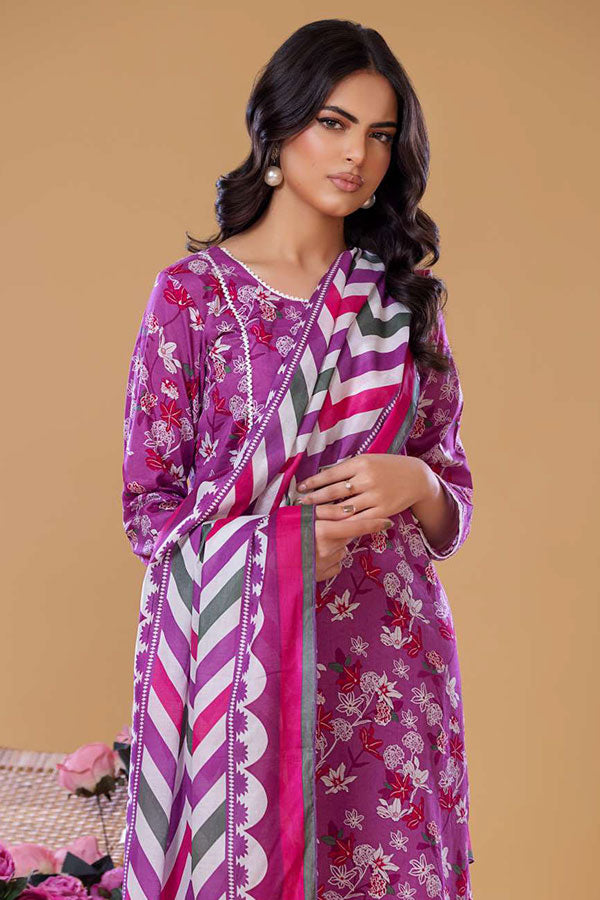 Rabea Digital Print Lawn'24 ST#1