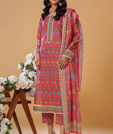 Rabea Digital Print Lawn'24 ST#10