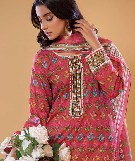 Rabea Digital Print Lawn'24 ST#10