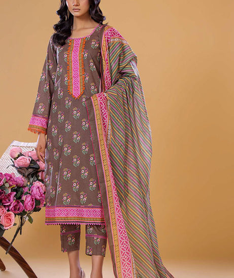 Rabea Digital Print Lawn'24 ST#6