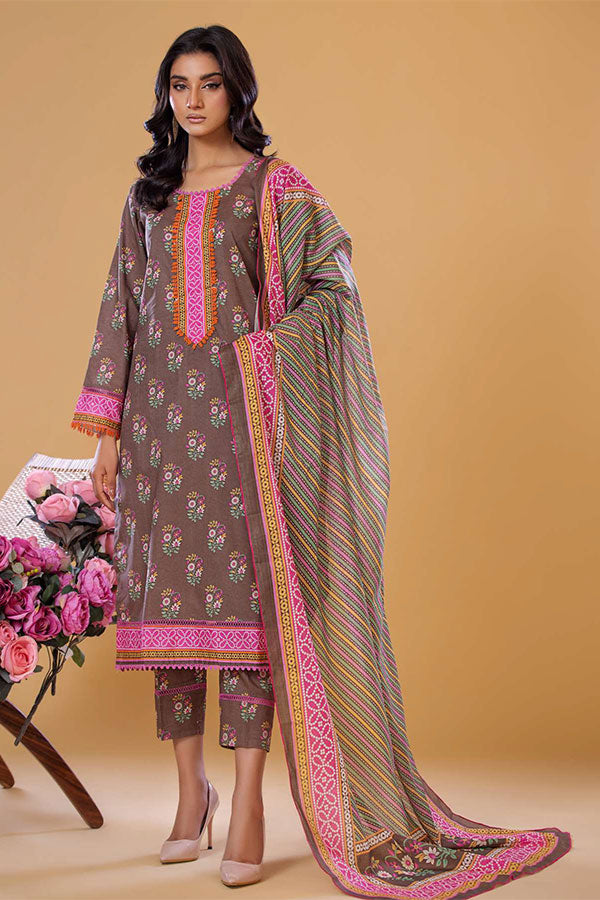Rabea Digital Print Lawn'24 ST#6