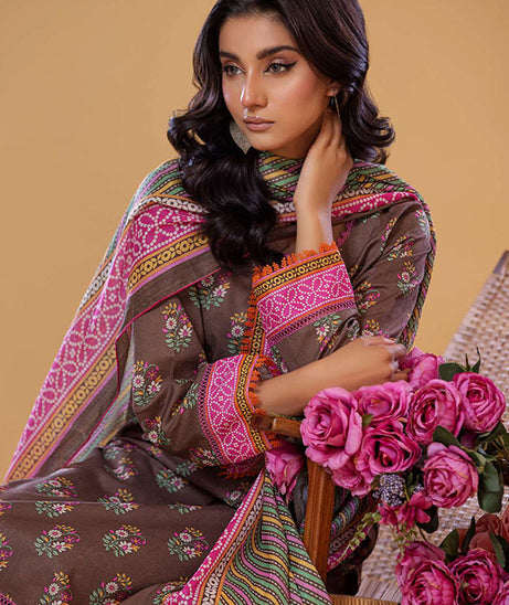 Rabea Digital Print Lawn'24 ST#6