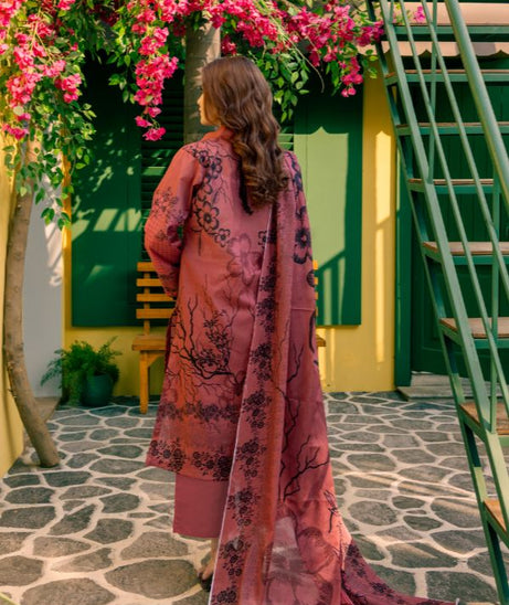 Rahat Premium Lawn`26 (Vol-3) D#01 D-PINK