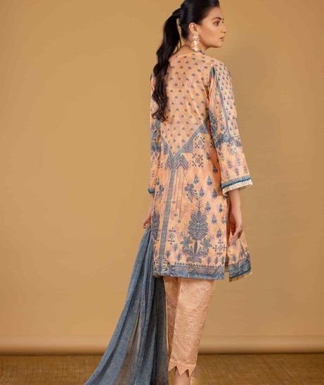 Rahi Jacquard E/Chiffon`22 D#7011