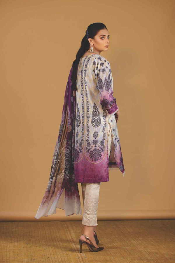 Rahi Jacquard E/Chiffon`22 D#7012