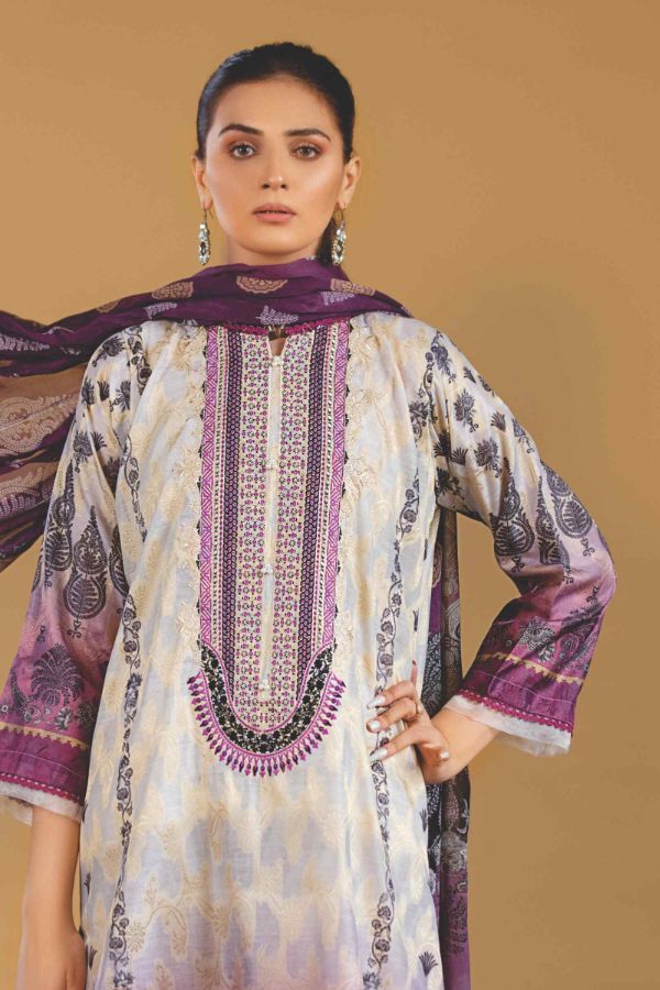 Rahi Jacquard E/Chiffon`22 D#7012