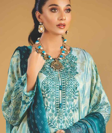 Rahi Jacquard E/Chiffon`22 D#7013