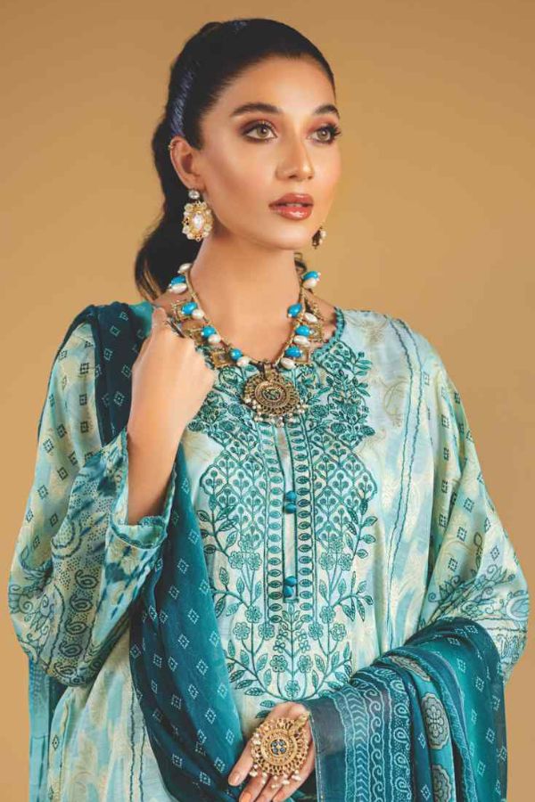 Rahi Jacquard E/Chiffon`22 D#7013