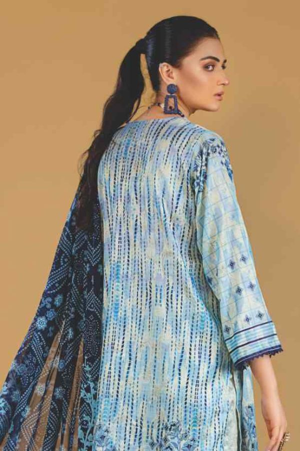 Rahi Jacquard E/Chiffon`22 D#7014