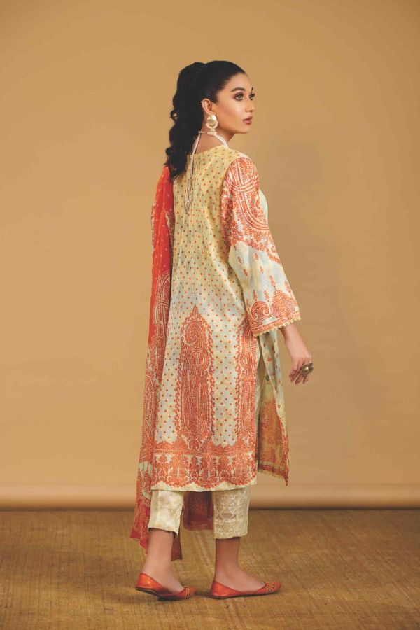 Rahi Jacquard E/Chiffon`22 D#7015