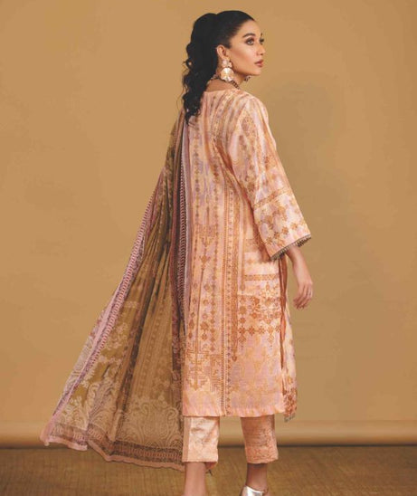 Rahi Jacquard E/Chiffon`22 D#7017