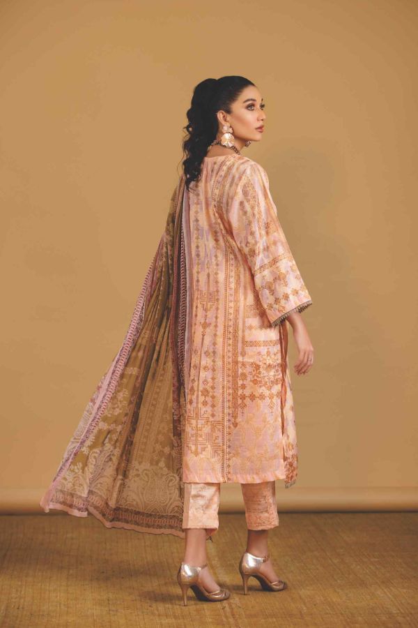 Rahi Jacquard E/Chiffon`22 D#7017