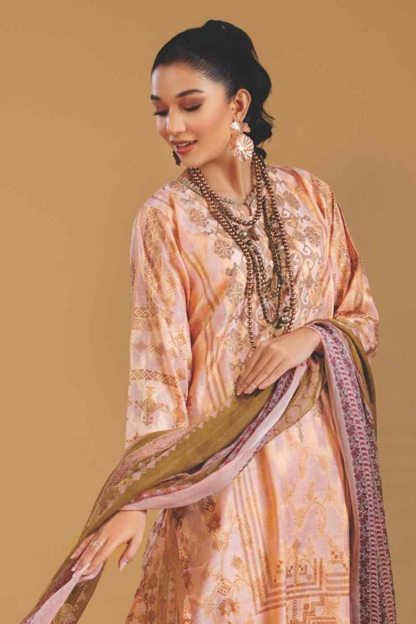 Rahi Jacquard E/Chiffon`22 D#7017