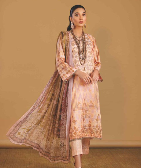 Rahi Jacquard E/Chiffon`22 D#7017