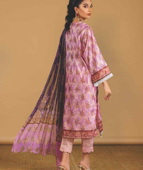 Rahi Jacquard E/Chiffon`22 D#7018