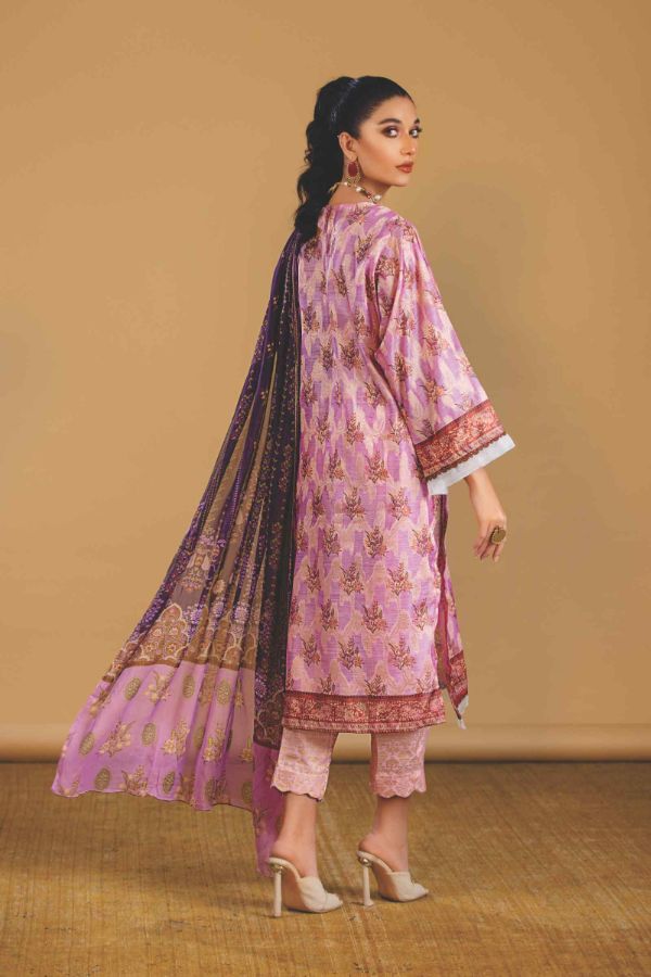 Rahi Jacquard E/Chiffon`22 D#7018