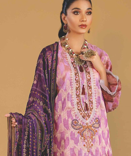 Rahi Jacquard E/Chiffon`22 D#7018