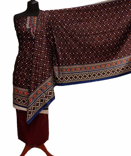 Rahma Classic Linen'21 D#717 (Maroon)