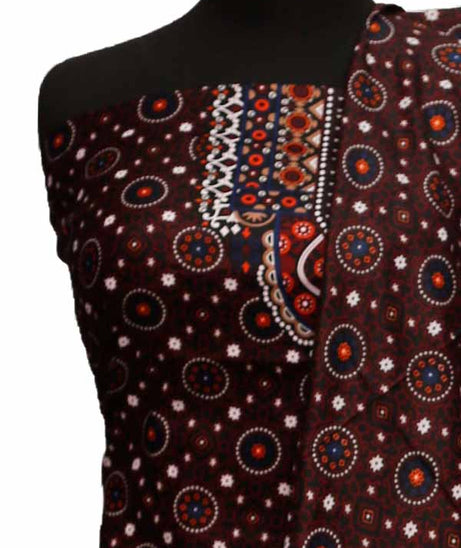 Rahma Classic Linen'21 D#717 (Maroon)