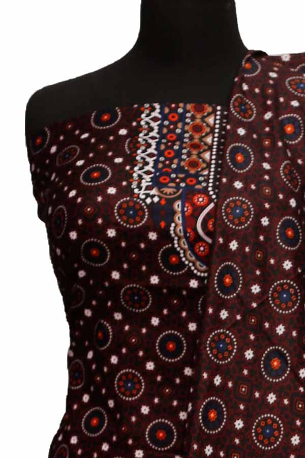 Rahma Classic Linen'21 D#717 (Maroon)