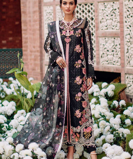 green emerald velvet dress Cranberry – Raja Salahuddin main image 1