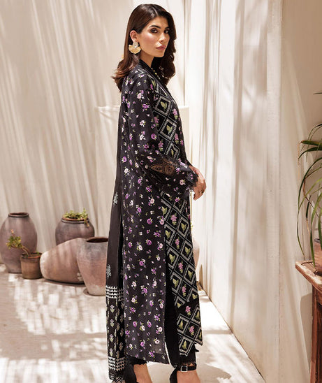 Rajbari Nissa Chikankari S/S Lawn'25 D#1