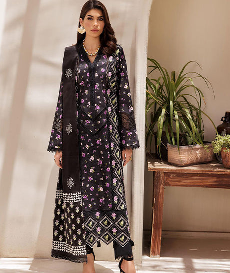 Rajbari Nissa Chikankari S/S Lawn'25 D#1