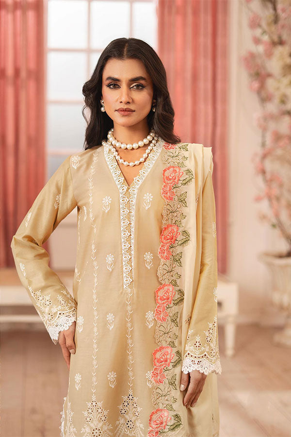 Rajbari Nissa Chikankari S/S Lawn'25 D#10