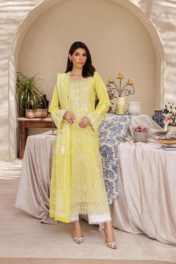 Rajbari Nissa Chikankari S/S Lawn'25 D#2