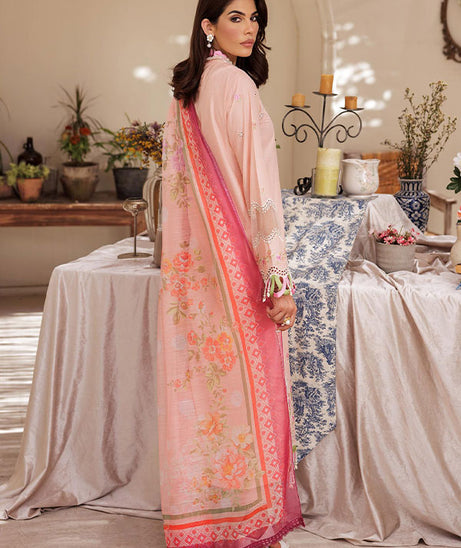 Rajbari Nissa Chikankari S/S Lawn'25 D#3