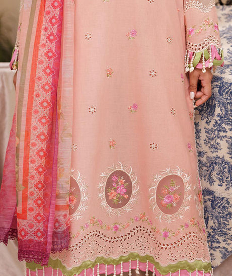 Rajbari Nissa Chikankari S/S Lawn'25 D#3