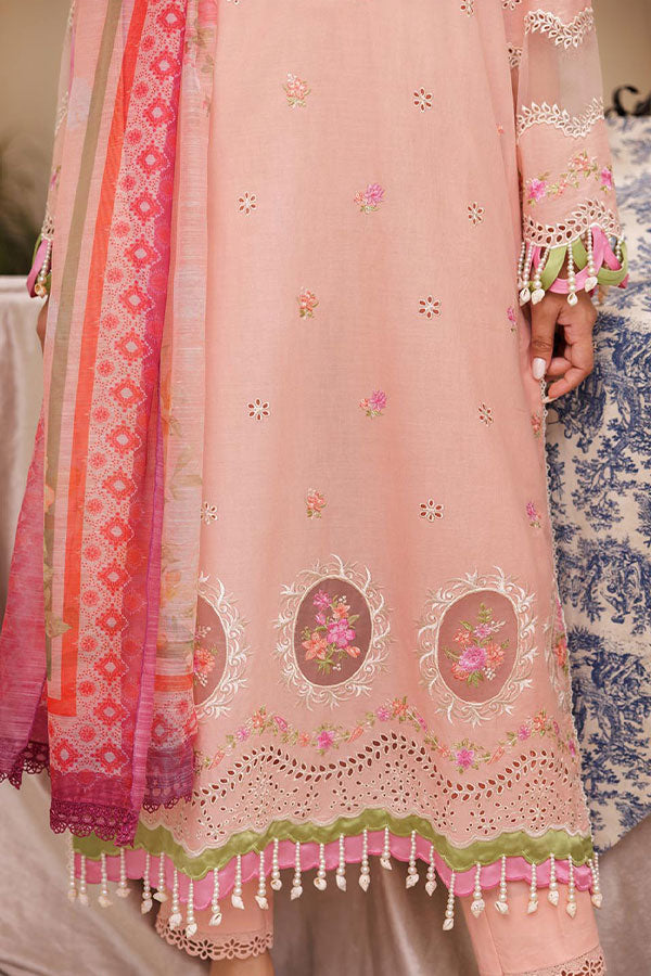 Rajbari Nissa Chikankari S/S Lawn'25 D#3