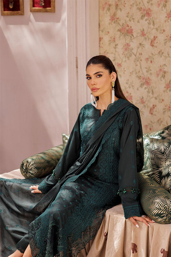 Rajbari Nissa Chikankari S/S Lawn'25 D#5
