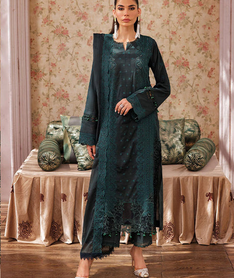 Rajbari Nissa Chikankari S/S Lawn'25 D#5