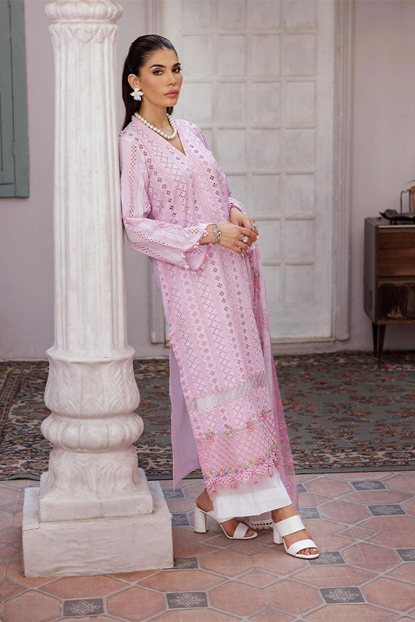 Rajbari Nissa Chikankari S/S Lawn'25 D#6