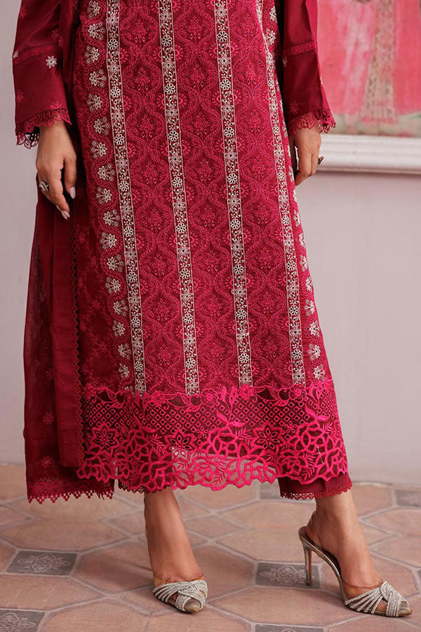 Rajbari Nissa Chikankari S/S Lawn'25 D#7