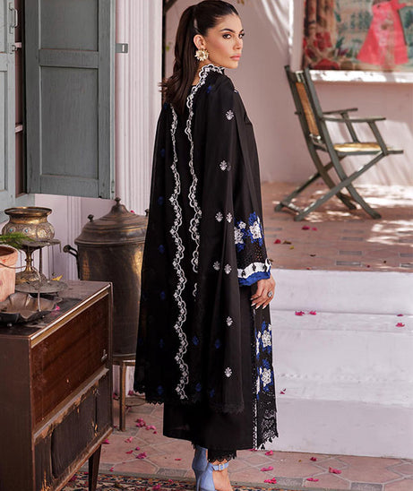 Rajbari Nissa Chikankari S/S Lawn'25 D#8