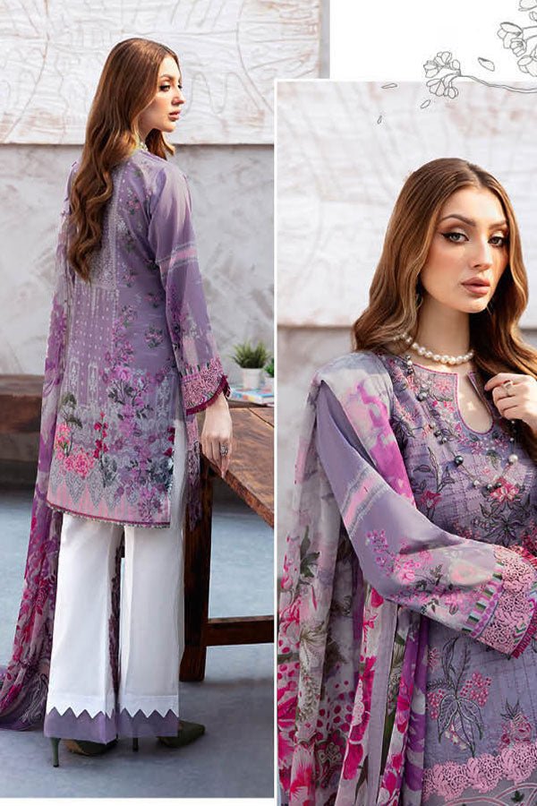 Ramsha Ghazal Luxury Lawn'24 L#906
