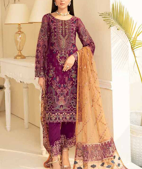 Ramsha Minhal Chiffon`22 Vol-5 D#501